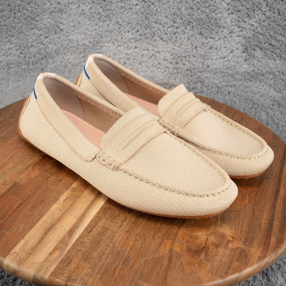 ROTHY'S THE DAILY DRIVER WOMEN'S FLATS SHOES US 8.5 SESAME